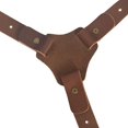 thumbnail image 4 of Camera Strap Leather Double Shoulder Leather Harness Strap Photography Gear for DSLR/SLR Camera (Br, 4 of 5