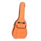 thumbnail image 1 of Bolsa para guitarra de 40 y 41 pulgadas, funda para guitarra, bolsillos grandes, asa de transporte, doble asa de viaje. naranja, 1 of 9