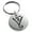 Silver, variant on Stainless Steel Reiki Dumo Tibetan Master Engraved Small Medallion Circle Charm Keychain Keyring