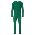 thumbnail image 6 of North 15 Mens Waffle Green Union Suit Underwear-90U-Green-M, 6 of 8