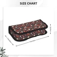 thumbnail image 3 of Haiem Winter Holiday Christmas Printed Large Pencil Case, Big Capacity Pencil Pouch Stationery Pen Bag, Storage High Capacity Bag Pouch Holder Box Organizer, Marker Pen Case, 3 of 6
