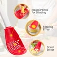 thumbnail image 2 of 2Pack Multifunctional Kitchen Cooking Spoon, Slotted Spoon for Cooking Strainer Spoon, All in One Garlic Press Grinder Kitchen Spoons for Mashing Draining, 2 of 6