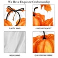 thumbnail image 4 of luoweisi Men's Beach Shorts Quick Dry Swim Trunks with Mesh Lining Maple Leaf Pumpkin L, 4 of 5