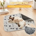 thumbnail image 5 of Dog Diaper Pad - Highly Absorbent, Extra-Soft, Quick Dry, Washable Cartoon Print Pet Urine Mat, 5 of 7