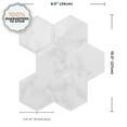 thumbnail image 5 of SMART TILES Peel and Stick Backsplash Tiles-  4 sheets of 10in x 11in - 3D Adhesive Peel and Stick Tile Backsplash for Kitchen, Bathroom, Wall Tiles, 5 of 6