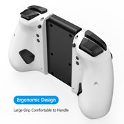 GKEAPZA Wireless Switch Controller, Pro Controller for Switch1/2/Switch Oled/Lite with Split Design, Turbo Function, Dual Motor Vibration Joypad