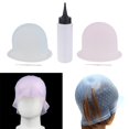thumbnail image 1 of Botella plástica del aplicador del tinte del cabellero del salón 150ml con inclinadas del del silicón Salvador Gorro de tinte para el cabello de salón, 1 of 10