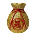 thumbnail image 1 of Jarrón de Flores, Bolsa de Bendición, Decoración de Mesa, Centro de Mesa, Diseño Chino, Escultura de Escritorio Tradicional, Estatua de Feng Shui, Reg, 1 of 9