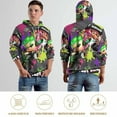 thumbnail image 5 of Splatoon Hoodie 3D Print Pullover Hooded Long Sleeve Sweatshirts Tops Blouse with Pocket for Mens Womens, 5 of 7