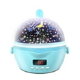 thumbnail image 1 of Lámpara de proyección de cielo estrellado LED, luz nocturna sincronizada para dormitorio, llena de estrellas, luz nocturna de regalo de cumpleaños (azul), 1 of 5