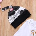 thumbnail image 4 of Qarigey 4 Uds. Ropa para bebé recién nacido, mono, mono, pantalones, diadema, sombrero, conjunto de 0 a 6 meses Prendas para la parte del cuerpo, 4 of 6