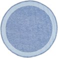 thumbnail image 1 of Safavieh DuraRug Blue Transitional Rug - Round 6', 1 of 3