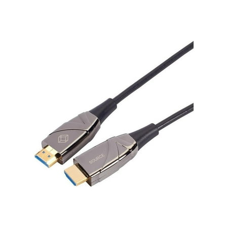UPC: 0822088131793 | Black Box AOC-HL-H2-10M High-Speed HDMI 2.0 Active Optical Cable (AOC) – 4K60  4:4:4  18 Gbps  10m (32.8 ft.)