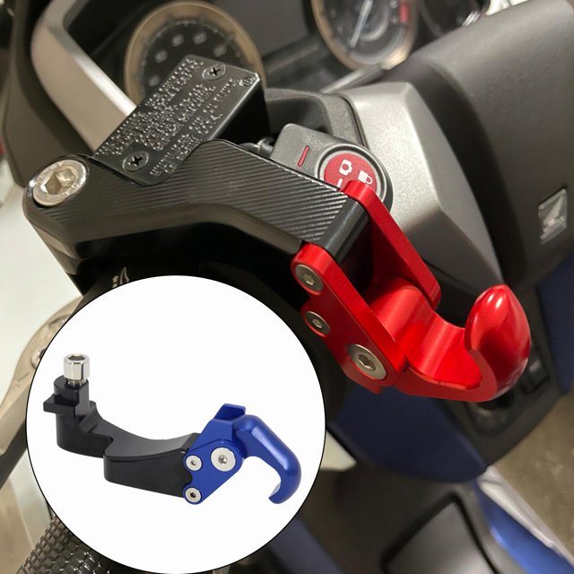 Bolsa de equipaje para bicicleta con para motocicleta compatible con Azul Cola Gancho para motocicleta