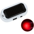 thumbnail image 1 of Alarma LED para coche, alarma solar para coche, luz antirrobo, luz intermitente antirrobo con sistema solar, alarma LED para coche, roja, 1 of 5