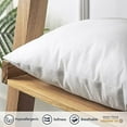 thumbnail image 2 of Pillow Inserts, Hypoallergenic 100% Virgin Fiber Square Form Decorative Throw Pillow Inserts, Couch Bed Pillows - 18 inches, 2 of 6