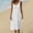 White, variant on Hduncf Summer Dress for Women 2026 Sleeveless Round Neck Cotton Linen Maxi Dresses Swing Casual Vacation Tank Sundress with Pockets Purple M