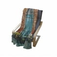 thumbnail image 4 of Venice Soft Flannel Fleece Throw Blanket, Building with Antique Door Entrance City on Water Historical Urban, Cozy Plush for Indoor and Outdoor Use, 60" x 80", Cinnamon Sky Blue, by Ambesonne, 4 of 6