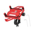 thumbnail image 2 of Soporte para teléfono de bicicleta para manillar de bicicleta, soporte para teléfono de bicicleta para ciclismo deportivo, bicicletas de carretera Rojo, 2 of 8
