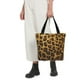 thumbnail image 5 of Balery Golden Leopard Glitter Bolsa de Hombro con Diseño, Bolsa Grande y Duradera, Bolsa Versátil para Compras, 5 of 6