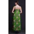 thumbnail image 4 of Bimba Floral Printed Adjustable Spaghetti Strap Long Maxi Dress Summer Beachwear-XXX-Large, 4 of 6