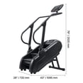 thumbnail image 5 of VEVOR Stair Stepper Machine, LED Screen Continuous Climbing Machines, Max Load 330 Lbs Stepping Climber for Home, 15 Speed Levels 28-168 Steps/Minute Stepmill Exercise for Cardio Lower Body, 5 of 9