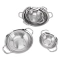 thumbnail image 3 of Colador de malla de acero inoxidable, colador de acero inoxidable, cesta de drenaje multiusos para frutas y verduras, suministros de cocina, innovación moderna, 3 of 12