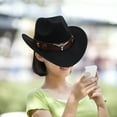 thumbnail image 1 of Sombrero de Vaquero Occidental Salvador Negro, 1 of 7