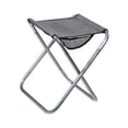 thumbnail image 4 of Taburete de campamento plegable Equipo de campamento ligero portátil Portable asiento de pesca al aire libre para patio mochilado de caminata de, 4 of 8