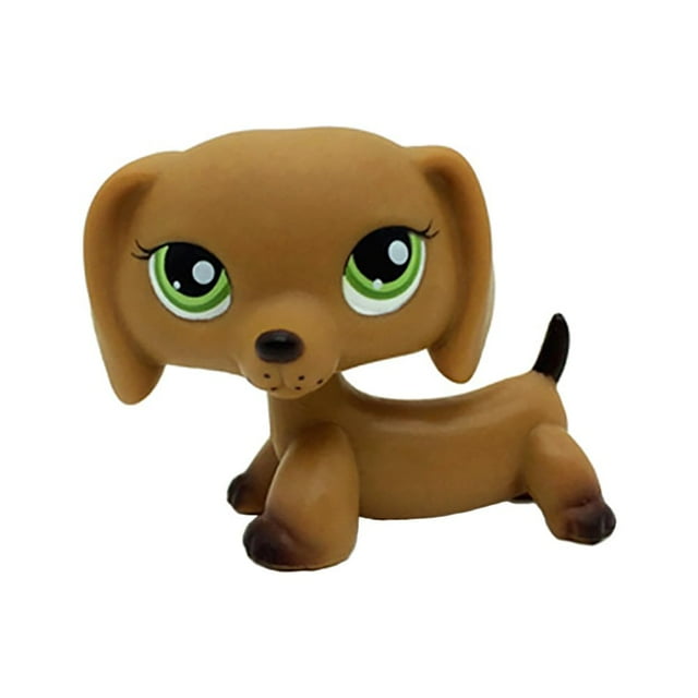 Figura de juguete SRJLPS Brown Dachshund Dog Puppy #139 para niños