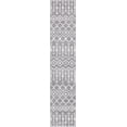 thumbnail image 6 of Unique Loom Moroccan Trellis Collection Area Rug - Mamounia (2' x 9' 10" Runner Gray/Ivory), 6 of 6