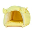thumbnail image 4 of Stgfyxgs Bird Cage Nest Birds Hut Hideaway Cage Accessories Tent Bed Soft Bird House Parrot Hanging Nest for Parakeets Macaw Cockatoos Yellow, 4 of 9