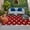 Blue, variant on 4th of July Outdoor Rug 3x5 Ft, Non Slip Washable Area Rug, Vintage Independence Day Red Star Patio Rugs Carpet Runner, Large Floor Mat for Indoor/Outdoor Deck Porch Camping