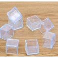 thumbnail image 4 of Baohd 4pcs/set Table Foot Cap Rubber Chair Leg Protector Square Furniture Floor Foot Pad, 30x30mm, 4 of 7