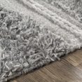 thumbnail image 6 of Hauteloom Teachey Living Room, Bedroom Area Rug - Bohemian, Transitional - Plush Pile - Gray, Black, Cream - 2' x 3', 6 of 9