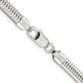 thumbnail image 3 of 925 Sterling Silver 6mm Round Snake Chain Necklace 24 inch for Female, 3 of 4