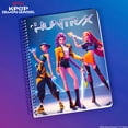 thumbnail image 2 of Netflix KPop Demon Hunters Spiral Notebook with HUNTR/X, 80 Wide-Ruled Pages, 2 of 6