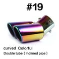thumbnail image 1 of Échappement de Voiture Rond en Acier Inoxydable, 1 of 5