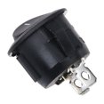 thumbnail image 5 of QUMONIN 5pcs Round Rocker Switch ON/OFF 10A/125V 6A/250V 2-Pin Marine Car/Boat Snap-In, 5 of 5