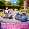 thumbnail image 4 of Voiture Électrique pour Enfants, avec Télécommande, Jeux et Musique, Thème Sportif., 4 of 10