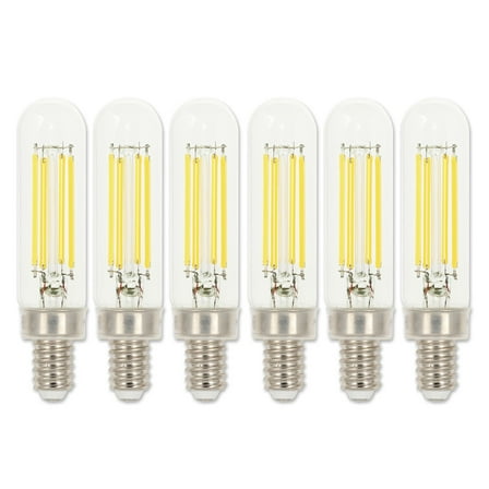 Westinghouse 5334020 Pack Of (6) 5 Watt Dimmable T6 Candelabra (E12) Led Bulbs- 600