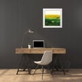 thumbnail image 3 of Popp, Grace 20x20 White Modern Wood Framed Museum Art Print Titled - Melted Stratum II, 3 of 4