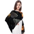thumbnail image 4 of Halloween Witch Hat Elegant Chiffon Silk Scarf - Breathable Translucent Shawl Wrap for Women - Large Size 180x73 in - Lightweight Fashion Accessory, 4 of 6