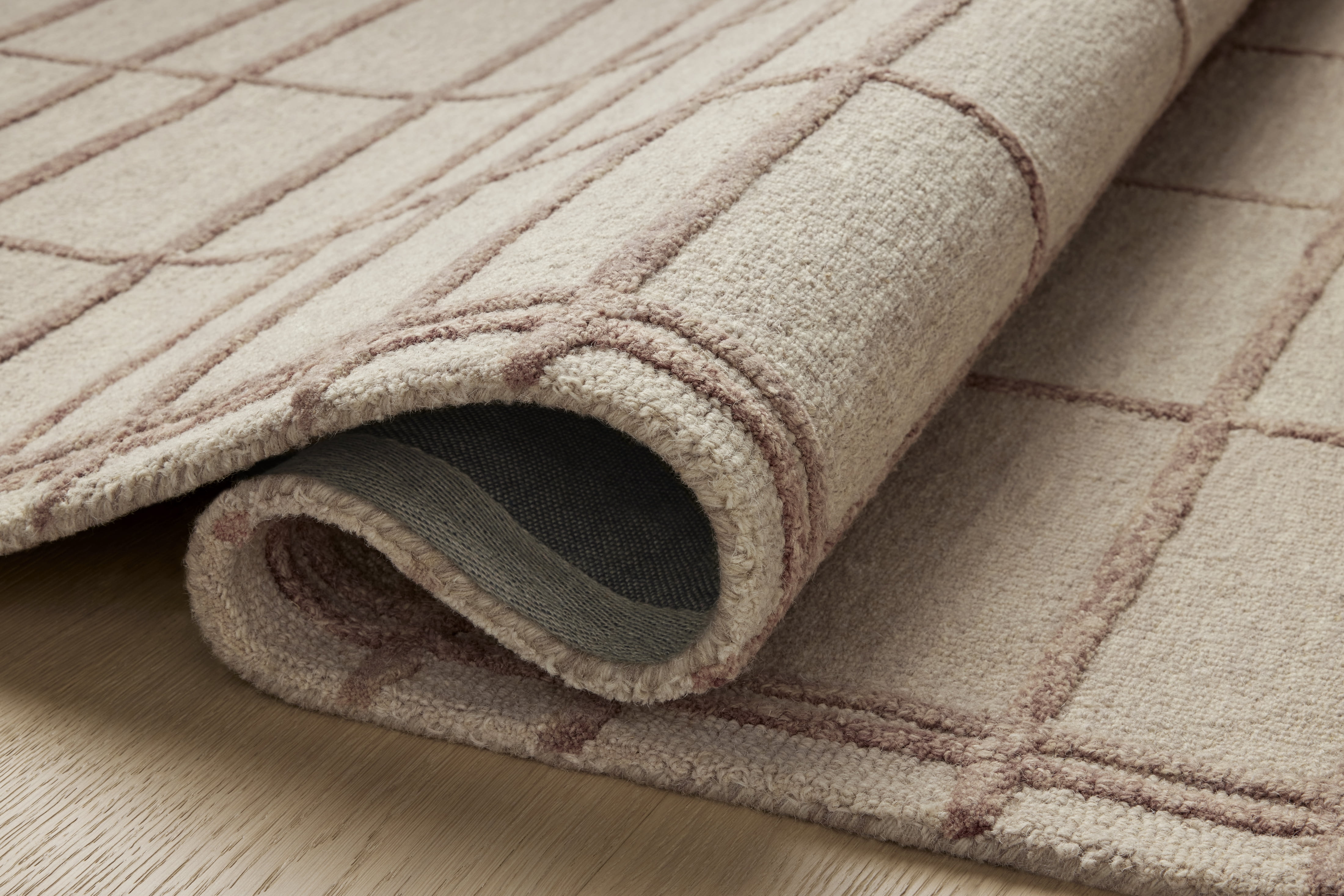 Chris Loves Julia x Loloi Bradley Rose / Blush 2'-6" x 7'-6" Runner Rug