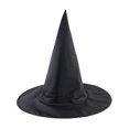 thumbnail image 1 of Sombrero de bruja de Halloween Gorra puntiaguda mágica Suministros de sombrero misterioso negro, 1 of 5