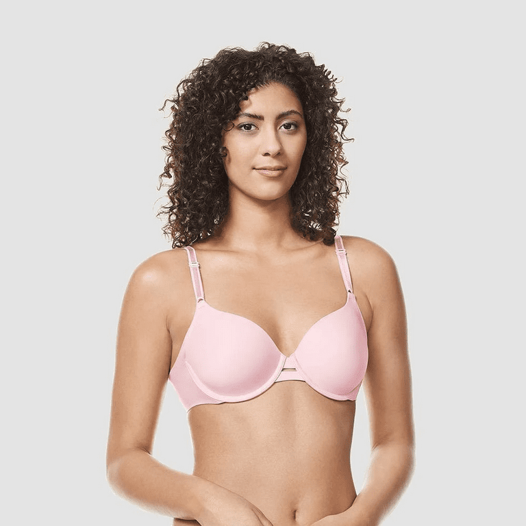 Simply Perfect by Warner's Women's Underarm Smoothing Underwire Bra -  Rosewater, 34D 