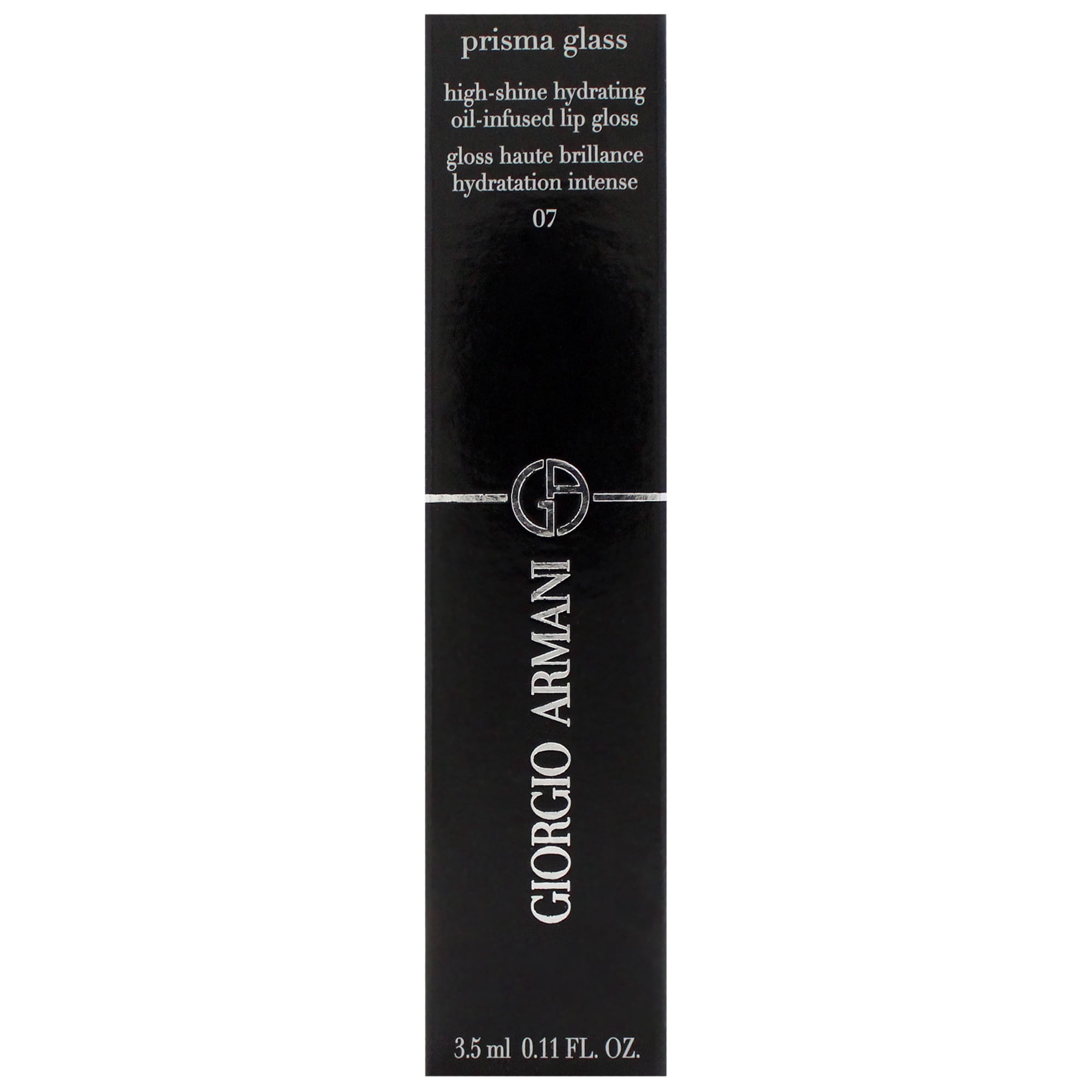 Giorgio Armani Prisma Glass Lip Gloss - 07 Nude Glow , 0.11 oz Lip Gloss