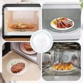 thumbnail image 3 of Microwave Glass Plate Replacement, 12"/30.5mm Universal Microwave Glass Turntable Round Plate Cooking Tray Replacement Accessories, 3 of 6