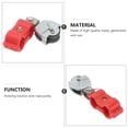 thumbnail image 2 of 5 Pcs Industry Lifting Pulley Hoisting Heavy Duty Stainless Steel Wire Rope Pullies Tool Chain Accessories Cable Plastic, 2 of 5