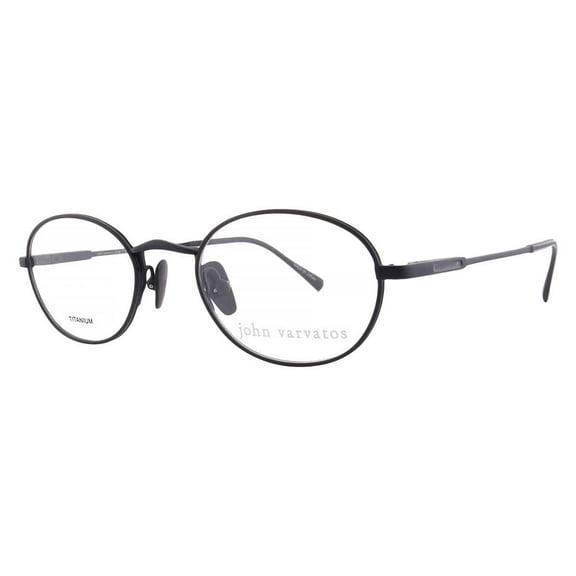 John Varvatos Demo Round Men's Eyeglasses V185 0BLA 46